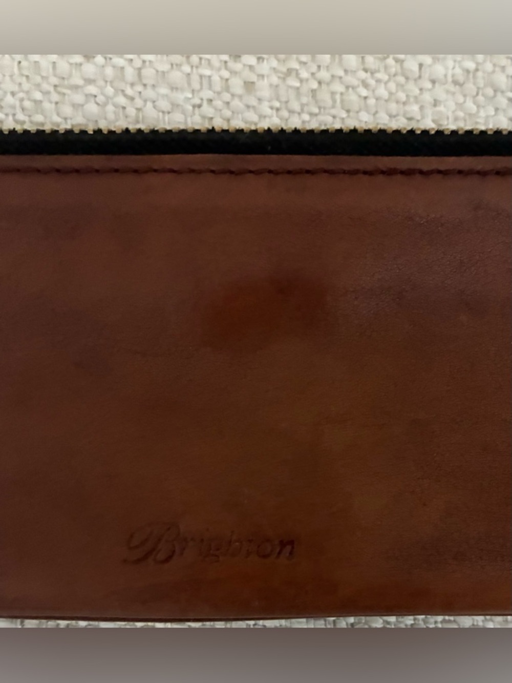 Brighton Vintage EuC Black & Brown Leather Continental Wallet - Picture 7 of 16